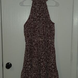 Floral Halter Dress